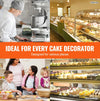 Vevor Cake Decorating Machine for 4"–12" Cakes with Adjustable Height and Turntable Speed New