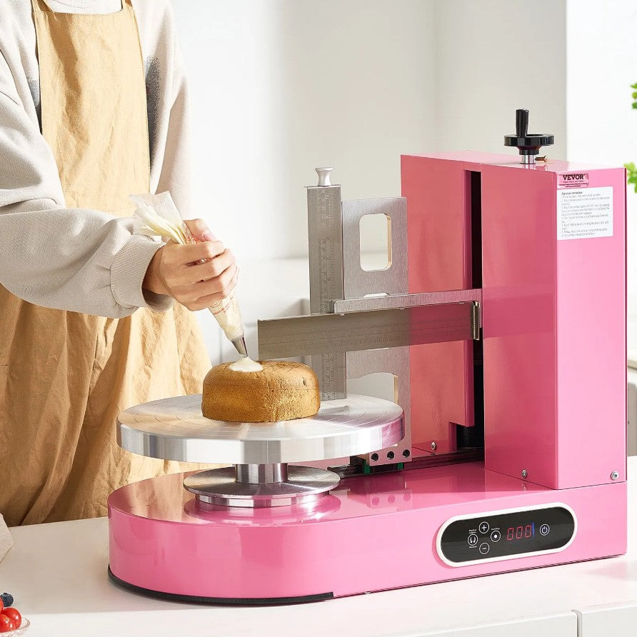 Vevor Cake Decorating Machine 6" to 14" Cake Frosting Spreader Adjustable Speed New