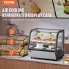 Vevor Refrigerated Display Case 4.2 Cu Ft 2-Tier LED Lighting Auto Defog 35.6–42.8°F New