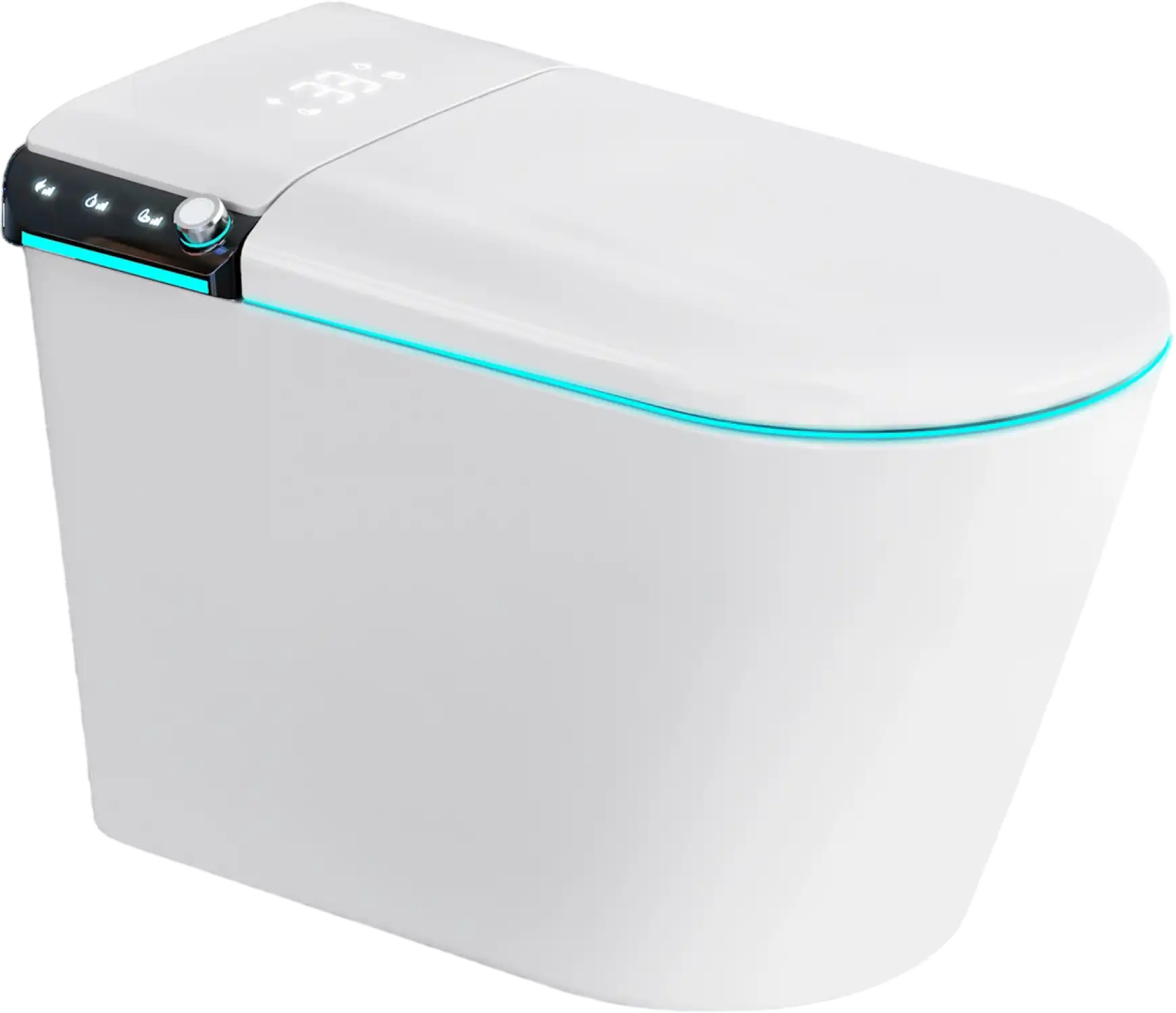 Yulika U1 Smart Bidet Toilet with Touchscreen and Aromatherapy System New