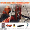 Vevor Confined Space Tripod Kit 2600 Lbs. Winch 8' Legs 98' Cable 32.8' Fall Arrester Harness Blower and Gas Detector New