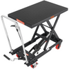 Vevor Hydraulic Lift Table Cart 500 Lbs Capacity Manual Single Scissor 28.5" Maximum Lift Height New