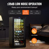 Vevor Dual Zone Wine Cooler 32-Bottle with LED Light and Touch Control New