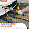 Vevor Ratchet Chain Binder 5/16"-3/8" Heavy Duty Load Binder G80 Chains 7100 Lbs. Limit Anti-Skid Handle New
