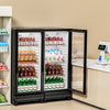 Vevor Commercial Beverage Refrigerator 5.7 Cu. Ft. Glass Door LED Lighting and Adjustable Shelves New