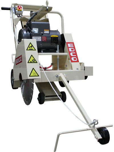 EDCO DS-20E Concrete Saw Walk-Behind Downcut 20