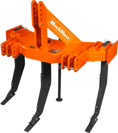 MechMaxx SS3S Subsoiler Heavy Duty 3 Shank Plow Ground Ripper 3 Point Hitch Cat 1 & 2 New