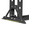 100 Ton H-Frame Air/Hydraulic Shop Press with Hand Winch,  Fully Welded Steel Frame,  Safety Guard,  Foot Pedal Control,  HSP100