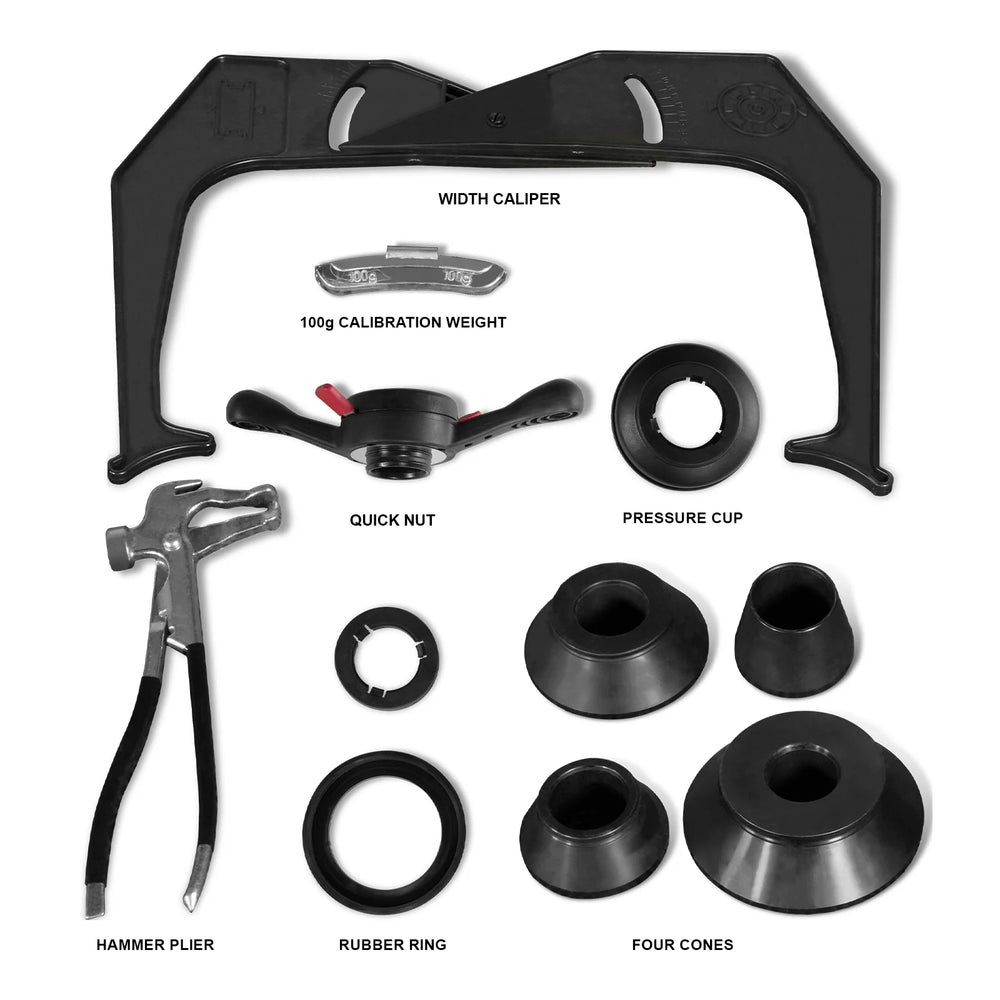 10-24" Rim Wheel Balancer Car Tire Balancing Machine 40 mm Shaft,  WB855