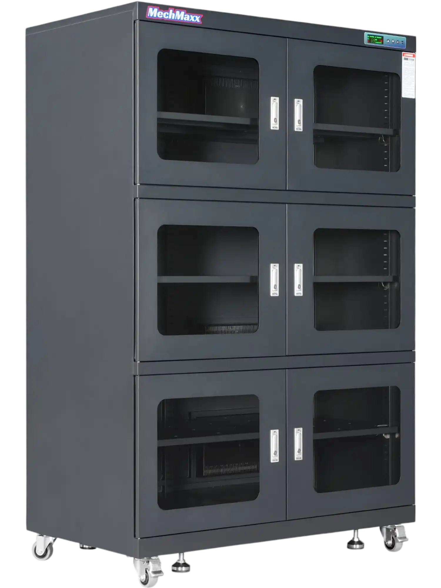MechMaxx EDC1430C-6 Desiccator Cabinets 1430L ESD Electronic Dry Cabinet 1-10% RH Ultra-Low Humidity Storage New