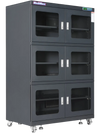 1-10% RH Electronic Dry Cabinet 1430L ESD Desiccator Cabinet Ultra-Low Humidity Storage,  EDC1430C-6