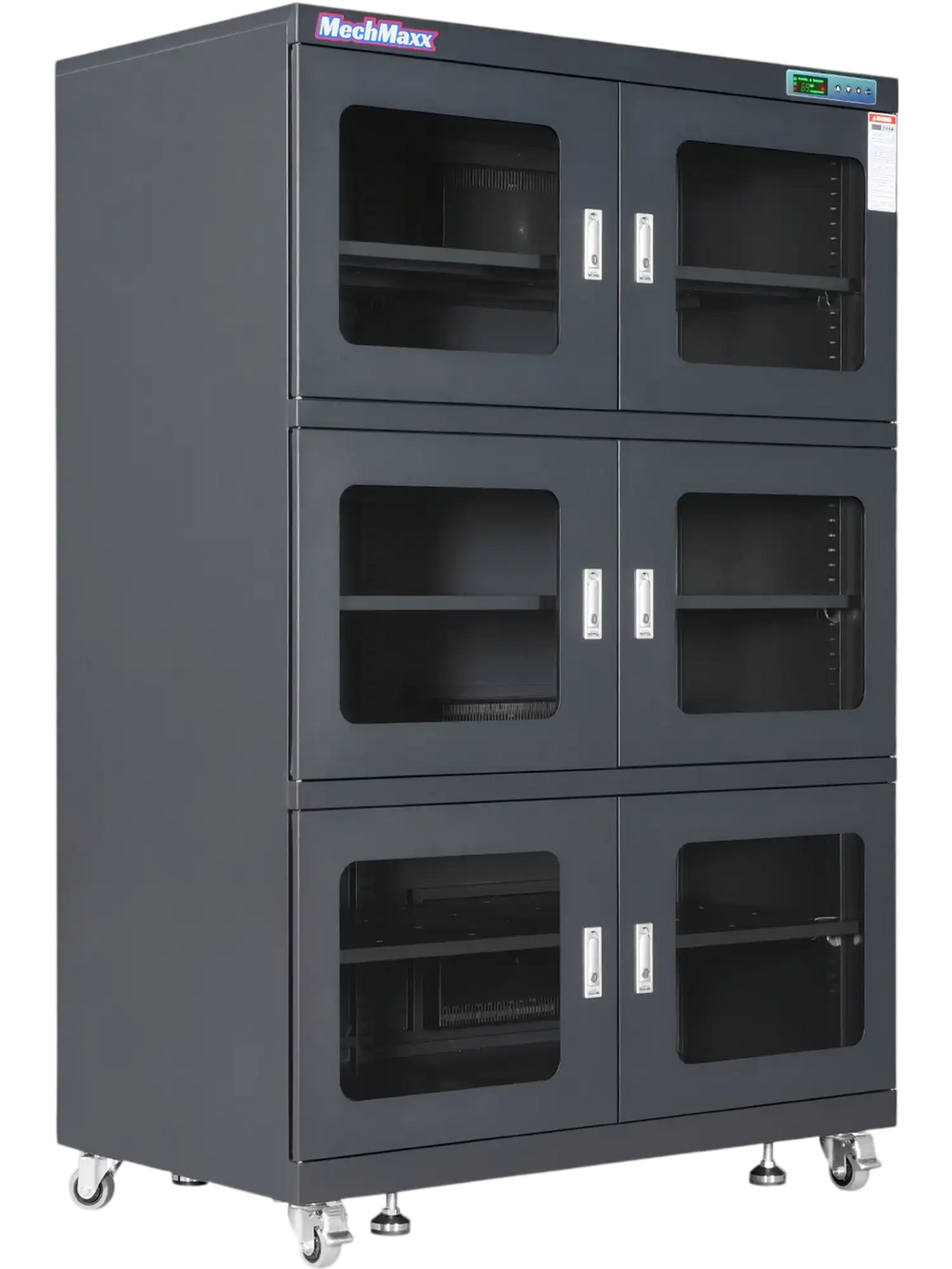 1-10% RH Electronic Dry Cabinet 1430L ESD Desiccator Cabinet Ultra-Low Humidity Storage,  EDC1430C-6