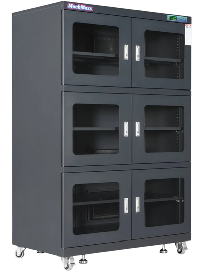 MechMaxx EDC1430C-6 Desiccator Cabinets 1430L ESD Electronic Dry Cabinet 1-10% RH Ultra-Low Humidity Storage New