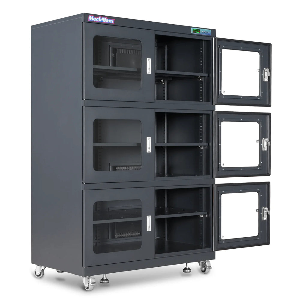 1-10% RH Electronic Dry Cabinet 1430L ESD Desiccator Cabinet Ultra-Low Humidity Storage,  EDC1430C-6