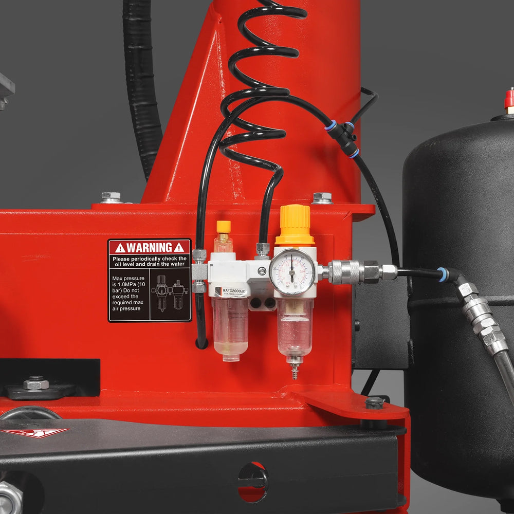 24" Rim Double Assist Arms Tire Changer Swing Arm Wheel Changer with Bead Blaster,  TC9662