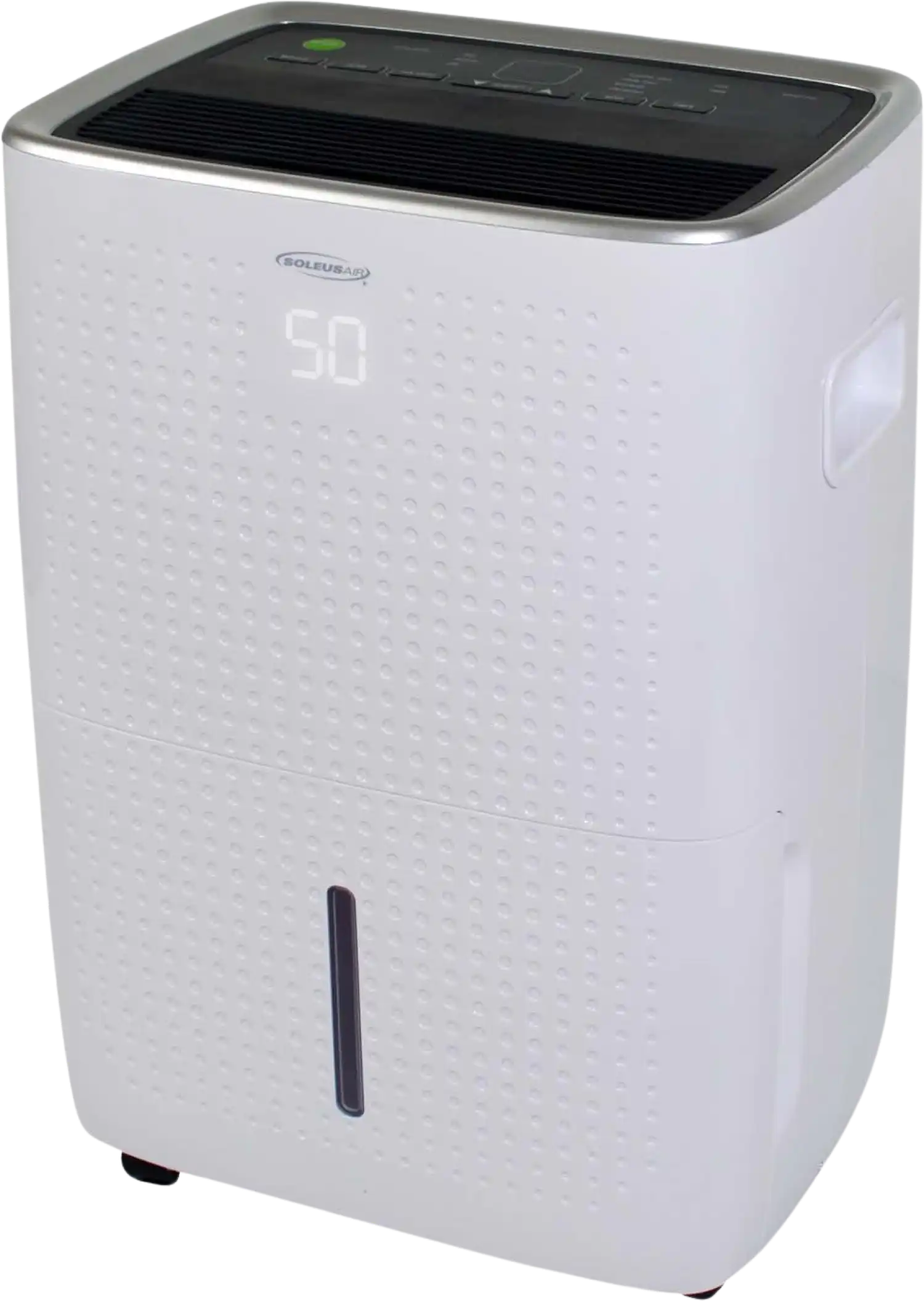 Soleus Air DSJ-35E-01 Dehumidifier 35 Pint with Mirage Display Continuous Drainage Outlet 3.3 Amp New