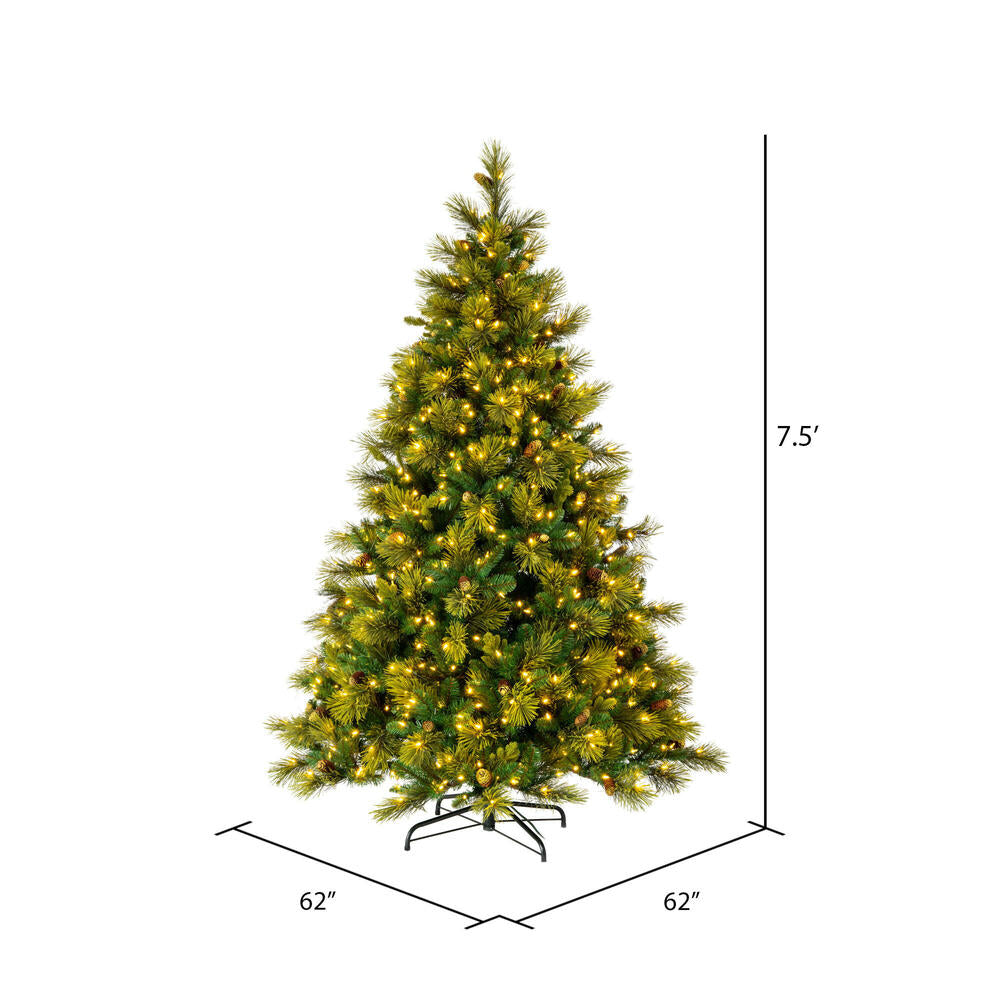 Emerald Mixed Fir Artificial Christmas Tree - Thumbnail 2