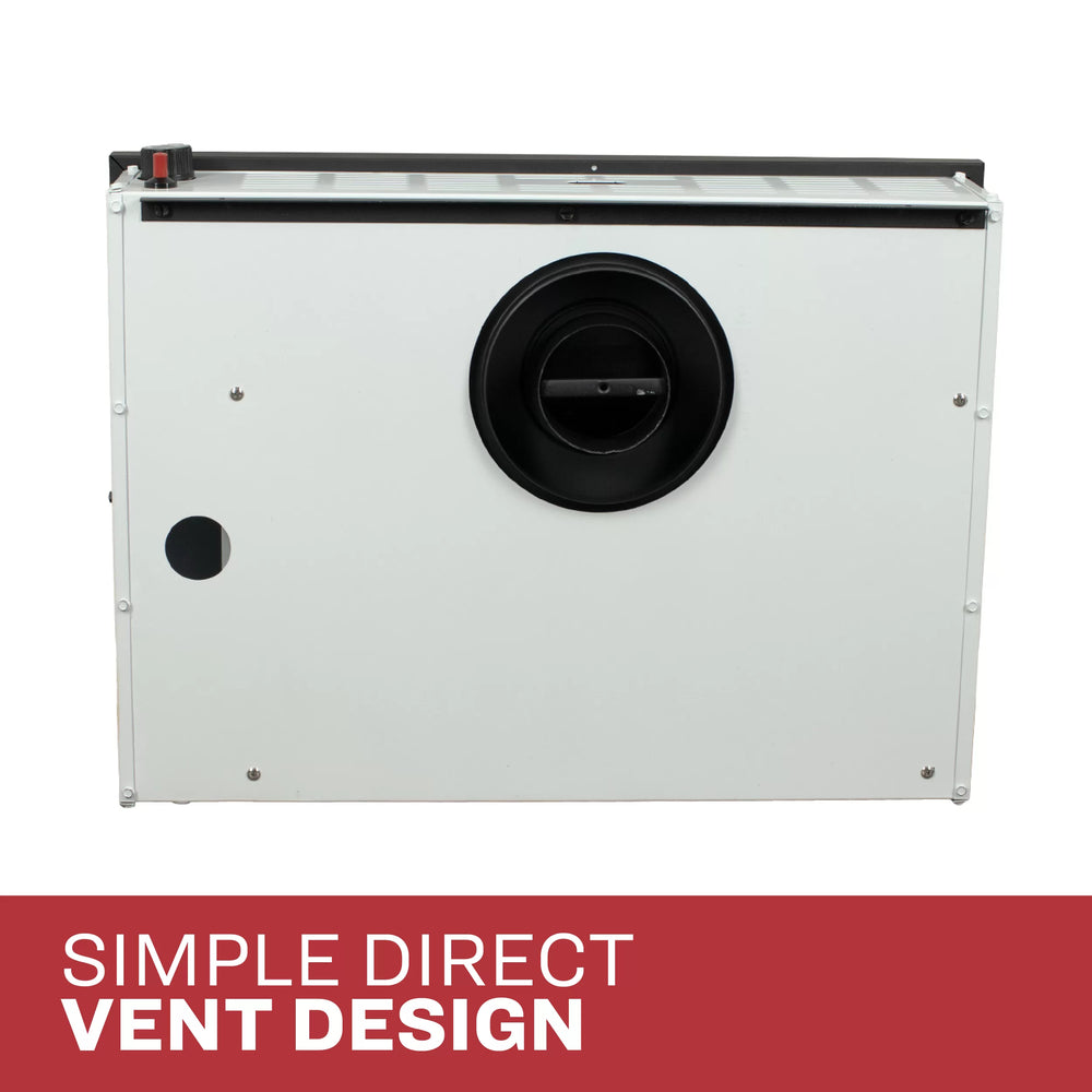 US Stove Ashley DVAG17-DF Wall Heater Dual Fuel Direct Vent 570 sq. ft. 17,000 BTU Furnace New