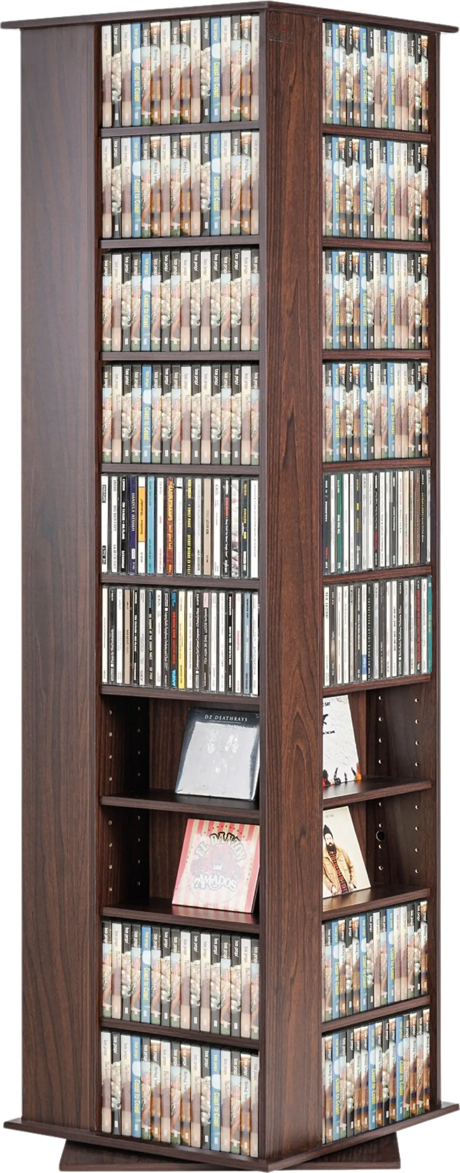 Vevor Media Storage Tower 4-Sided Revolving Cabinet 1,040 CDs New