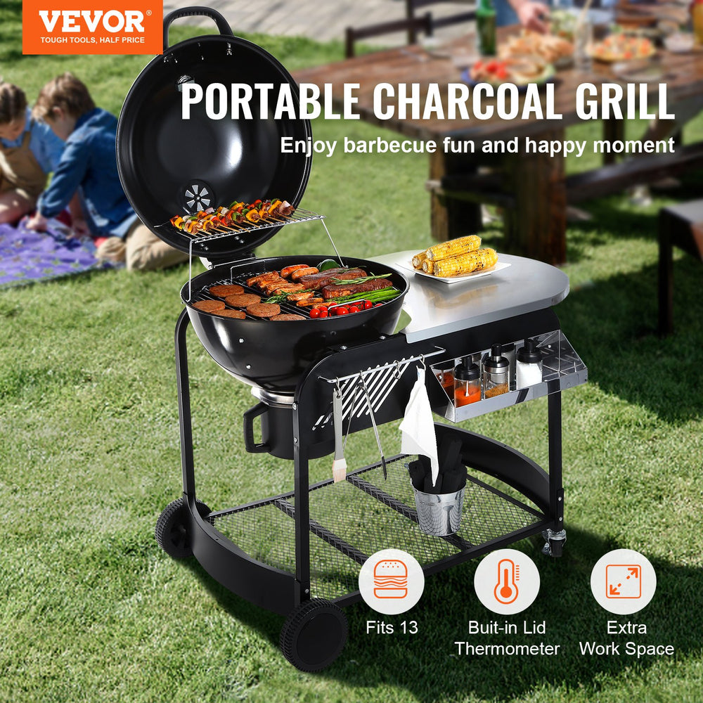 Portable Kettle Char Broil Portable 18 Inch Charcoal Grill