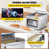 Vevor DZ-260C Vacuum Sealer Single Chamber Packaging Machine Food Saver New