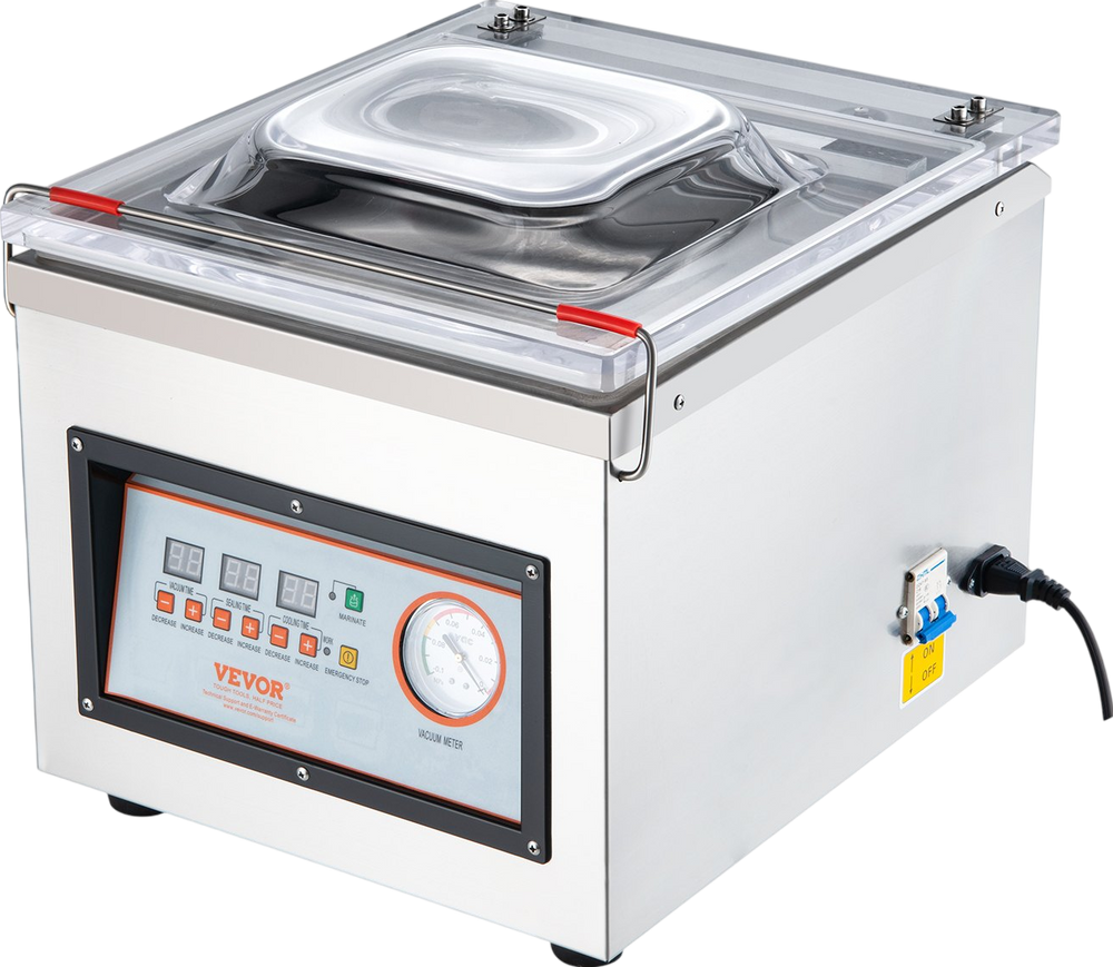 Vevor DZ-260C Vacuum Sealer Single Chamber Packaging Machine Food