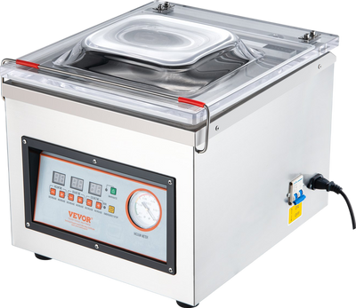 Vevor DZ-260C Vacuum Sealer Single Chamber Packaging Machine Food Saver New