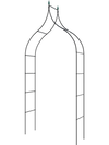 9.5 Feet Decorative Metal Garden Arch for Vine Rose Climbing Wedding Ceremony Party Decoration