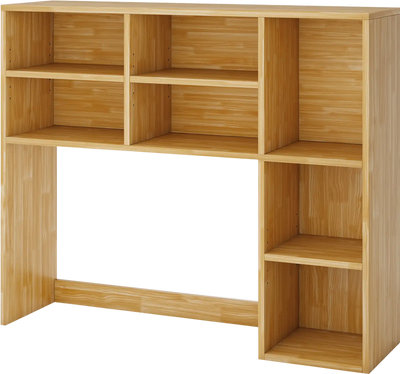 Costway Desktop Bookshelf 7 Open Cubbies 3 Adjustable Shelves 597312846 New