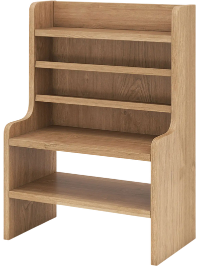 Costway 6-Tier Desktop Organizer Mini Storage Rack w/ 2 Removable Shelves 55969403 New
