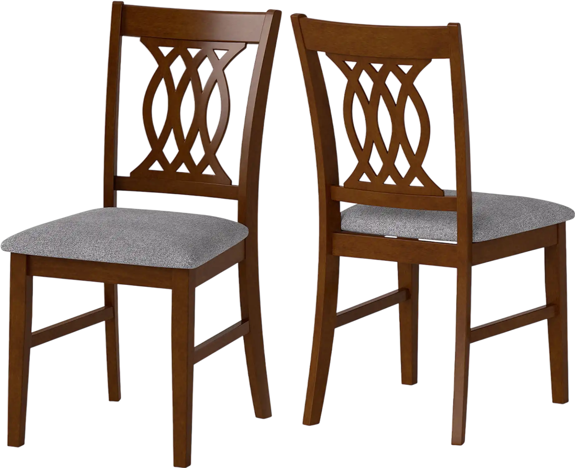 Costway Set of 2 Dining Room Chairs Padded Seat 38627540 New