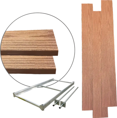 MotoAlliance Dock and Decking Kit 8' x 4' with Composite Boards New