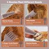 Narrow nozzle attachment for the Dog Cat Hair Blower, ideal for partial hair drying and featuring adjustable.