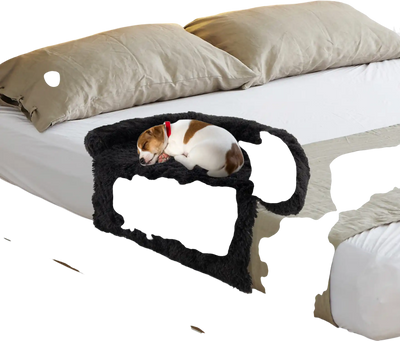 Costway Plush Calming Dog Couch Bed Anti-Slip Bottom S 69827413 New
