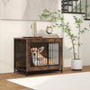 Dog Crate Furniture with Double Lockable Doors and Removable Pull-out Tray-S - Gallery View 1 of 10