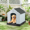 Dog House for Small Dogs Waterproof Plastic with Elevated Floor-M - Gallery View 1 of 10