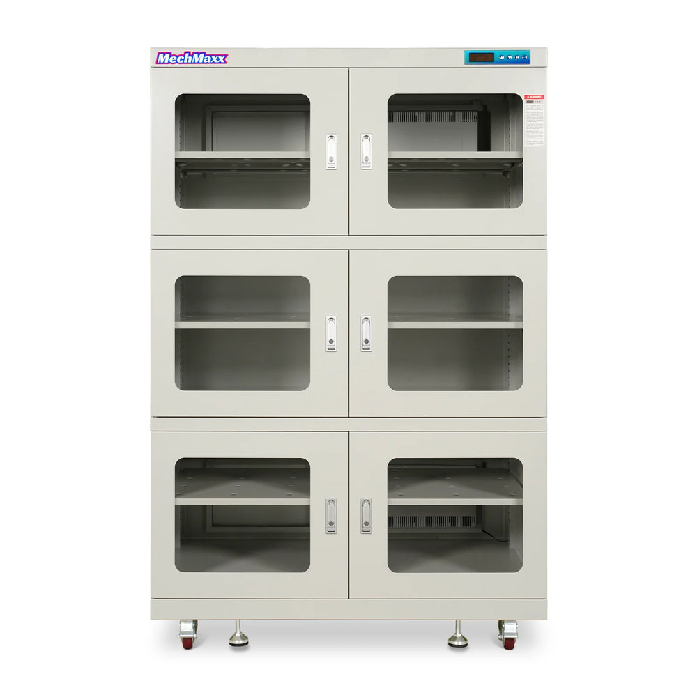 20-60% RH Electronic Dry Cabinet 1430L ESD Desiccator Cabinet Low Humidity Storage,  White,  EDC1430AW-6