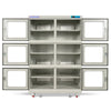 1-10% RH Electronic Dry Cabinet 1430L ESD Desiccator Cabinet Ultra-Low Humidity Storage,  White,  EDC1430CW-6
