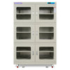1-10% RH Electronic Dry Cabinet 1430L ESD Desiccator Cabinet Ultra-Low Humidity Storage,  White,  EDC1430CW-6