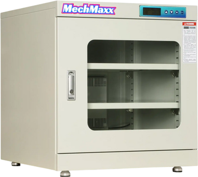 MechMaxx EDC210AW Desiccator Cabinet 210L ESD Electronic Dry Cabinet 20-60% RH Low Humidity Storage White New