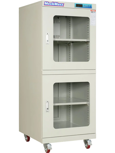 MechMaxx EDC540AW Desiccator Cabinet 540L ESD Electronic Dry Cabinet Low Humidity Storage 20-60% RH White New