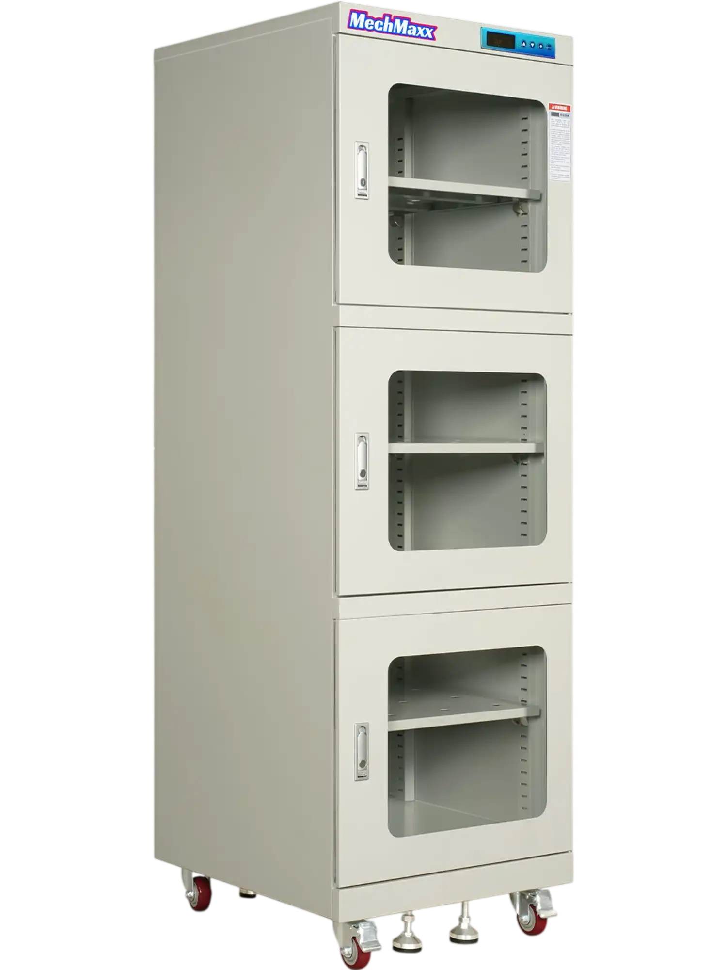 MechMaxx EDC730AW Desiccator Cabinet 730L ESD Electronic Dry Cabinet 20-60% RH Low Humidity Storage White New