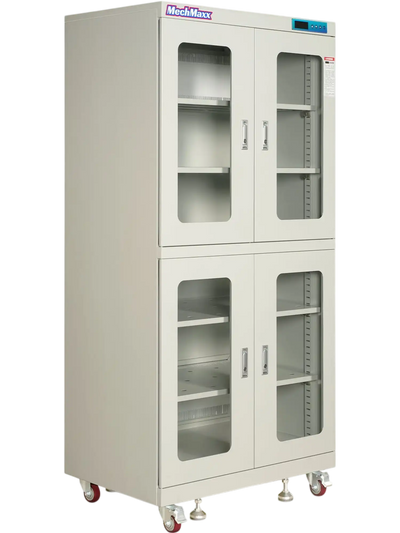 MechMaxx EDC880AW Desiccator Cabinet 880L ESD Electronic Dry Cabinet 20-60% RH Low Humidity Storage White New