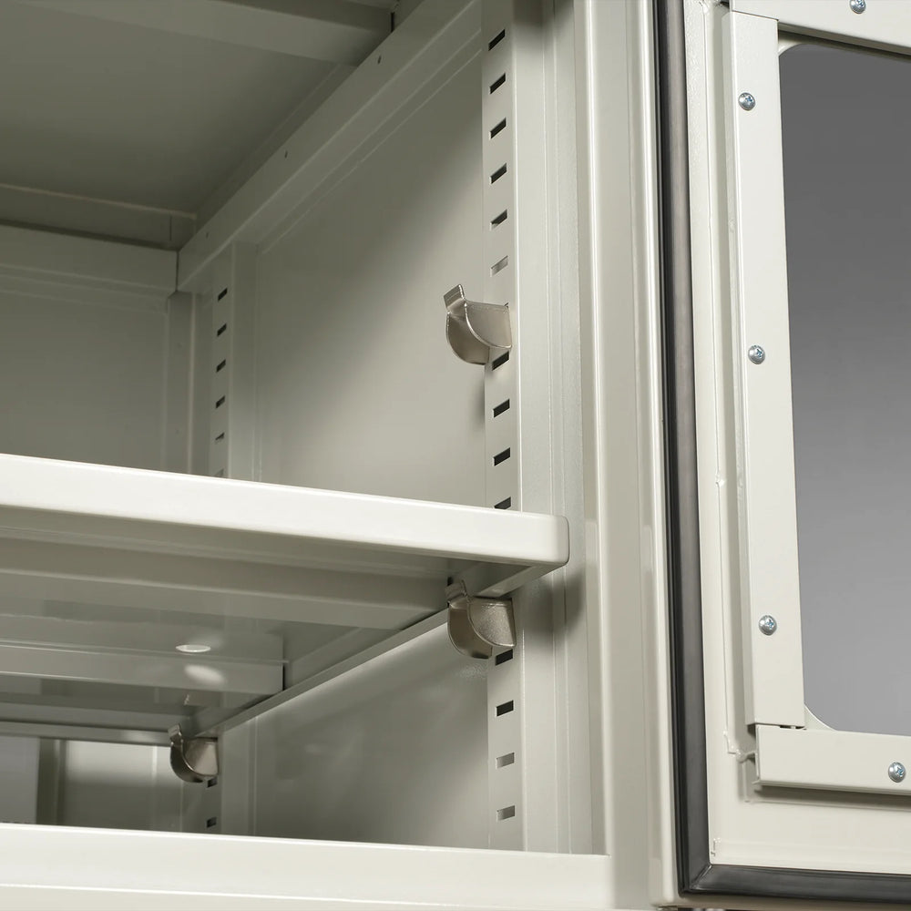 1-10% RH Electronic Dry Cabinet 210L ESD Desiccator Cabinet Ultra-Low Humidity Storage,  White,  EDC210CW