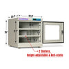 1-10% RH Electronic Dry Cabinet 210L ESD Desiccator Cabinet Ultra-Low Humidity Storage,  White,  EDC210CW