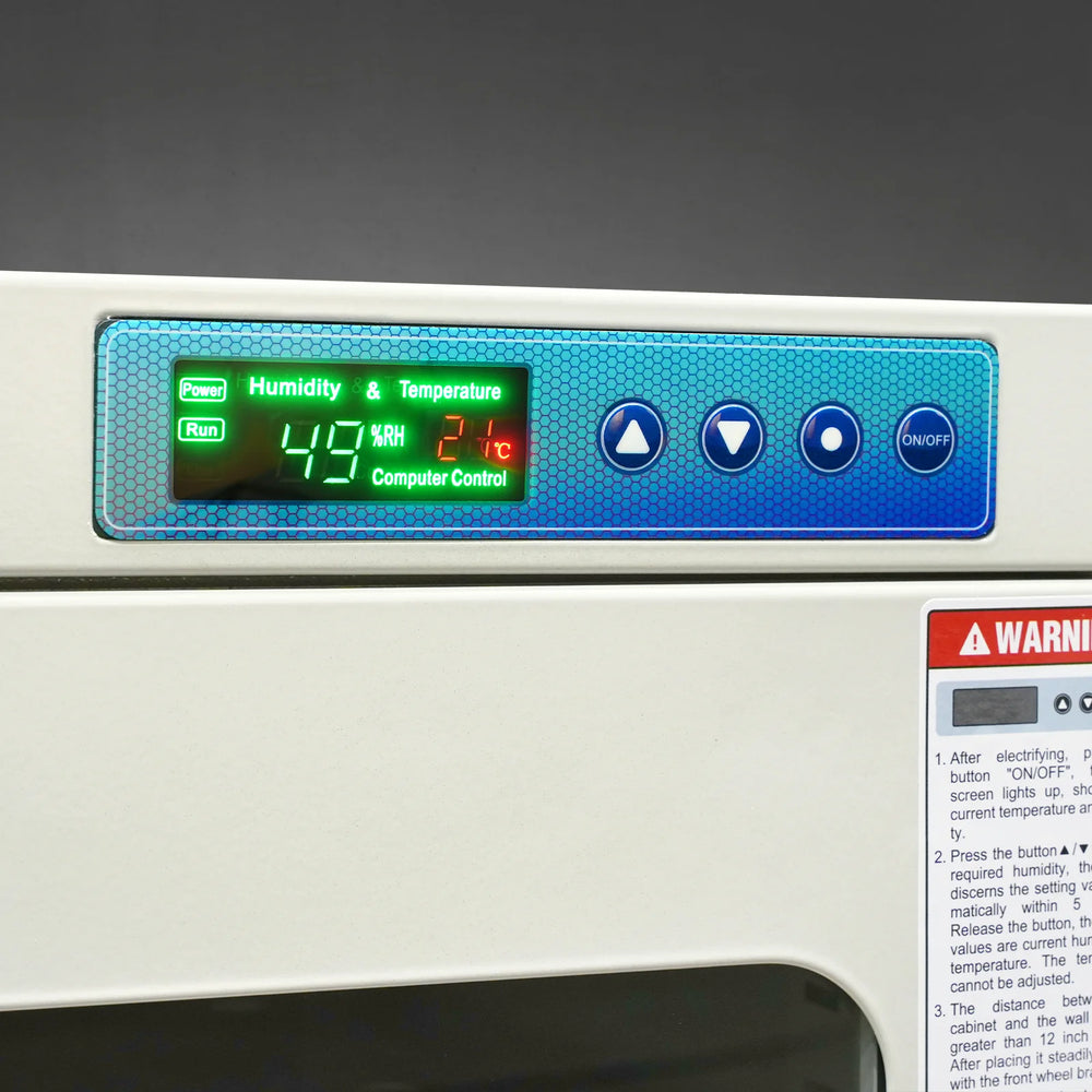 1-10% RH Electronic Dry Cabinet 210L ESD Desiccator Cabinet Ultra-Low Humidity Storage,  White,  EDC210CW