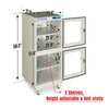 1-10% RH Electronic Dry Cabinet 540L ESD Desiccator Cabinet Ultra-Low Humidity Storage,  White,  EDC540CW