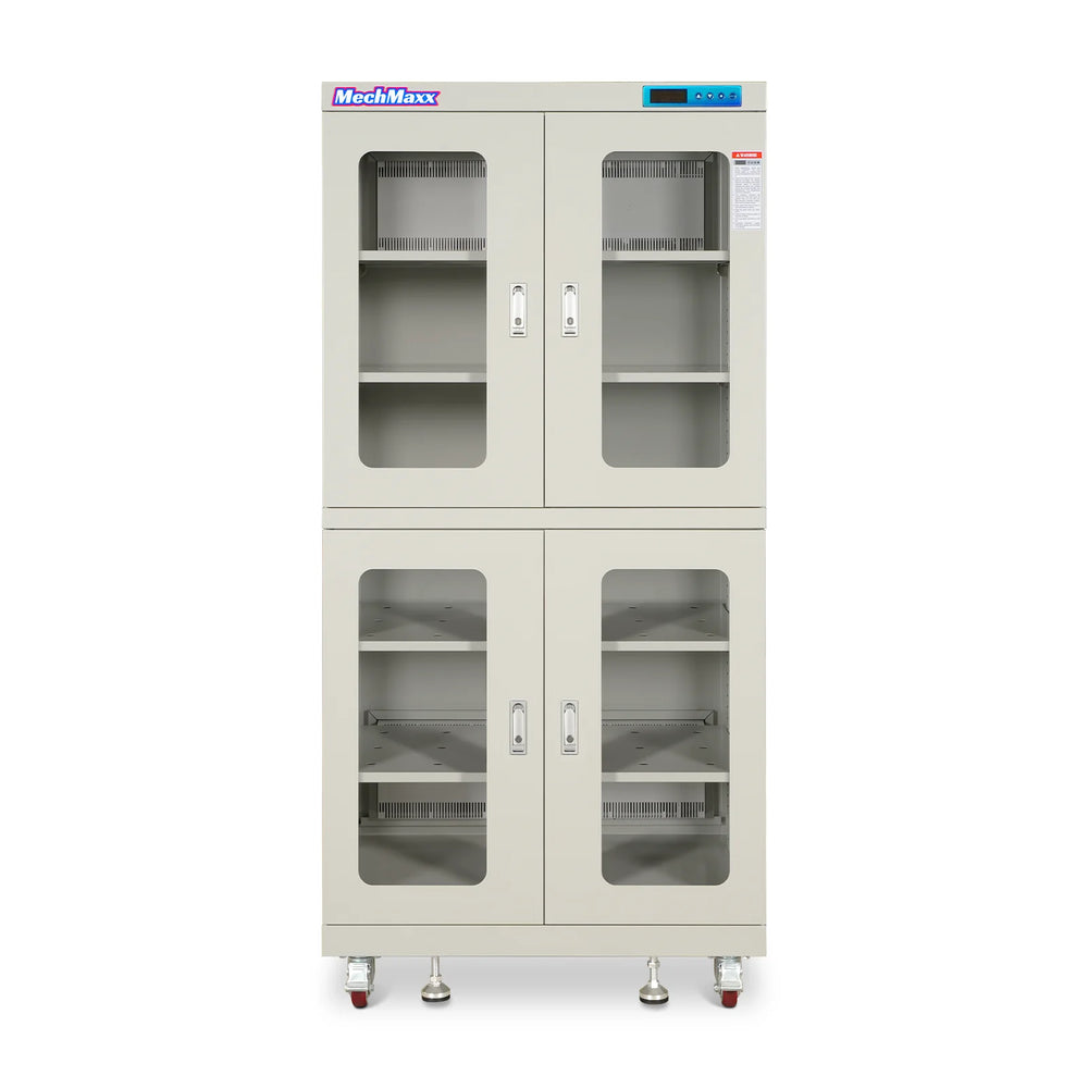 1-10% RH Electronic Dry Cabinet 880L ESD Desiccator Cabinet Ultra-Low Humidity Storage,  White,  EDC880CW