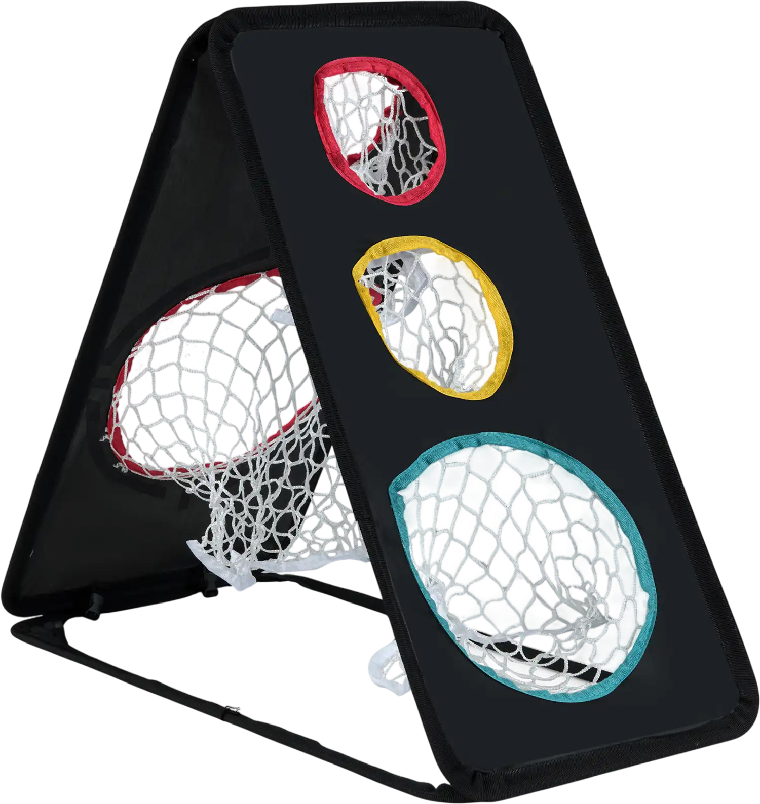Costway Dual-Sided Golf Chipping Net Triple Target Training System 77380512 New
