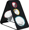 Dual-Sided Golf Chipping Net Triple Target Training System with 5 Target Holes
